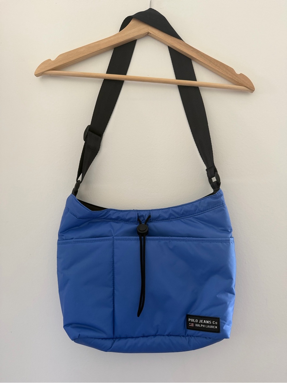 Polo Ralph Lauren NWOT Blue Puffer Streetwear Y2K Bag